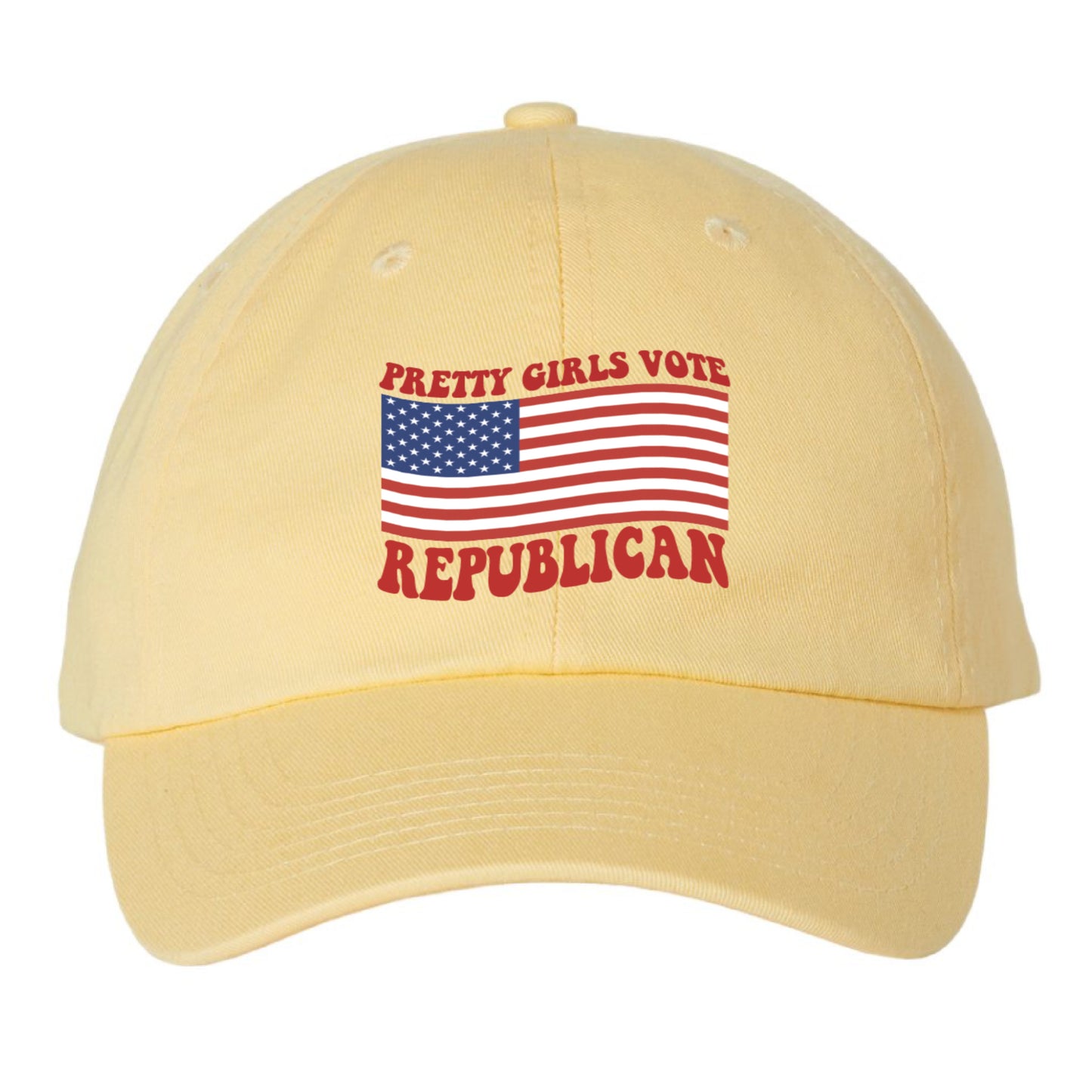 Pretty Girls Vote Republican Hat