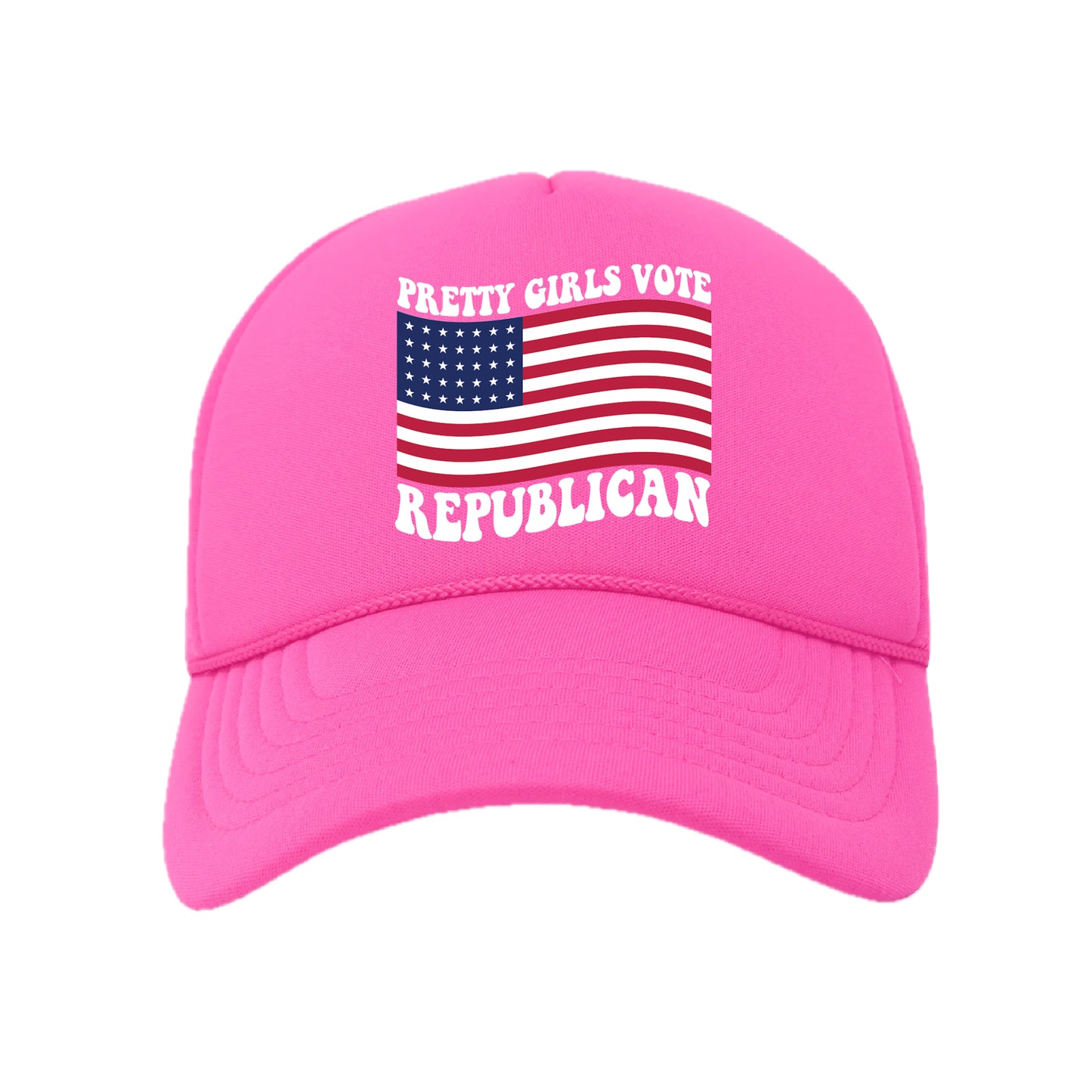 Pretty Girls Vote Republican Trucker Hat