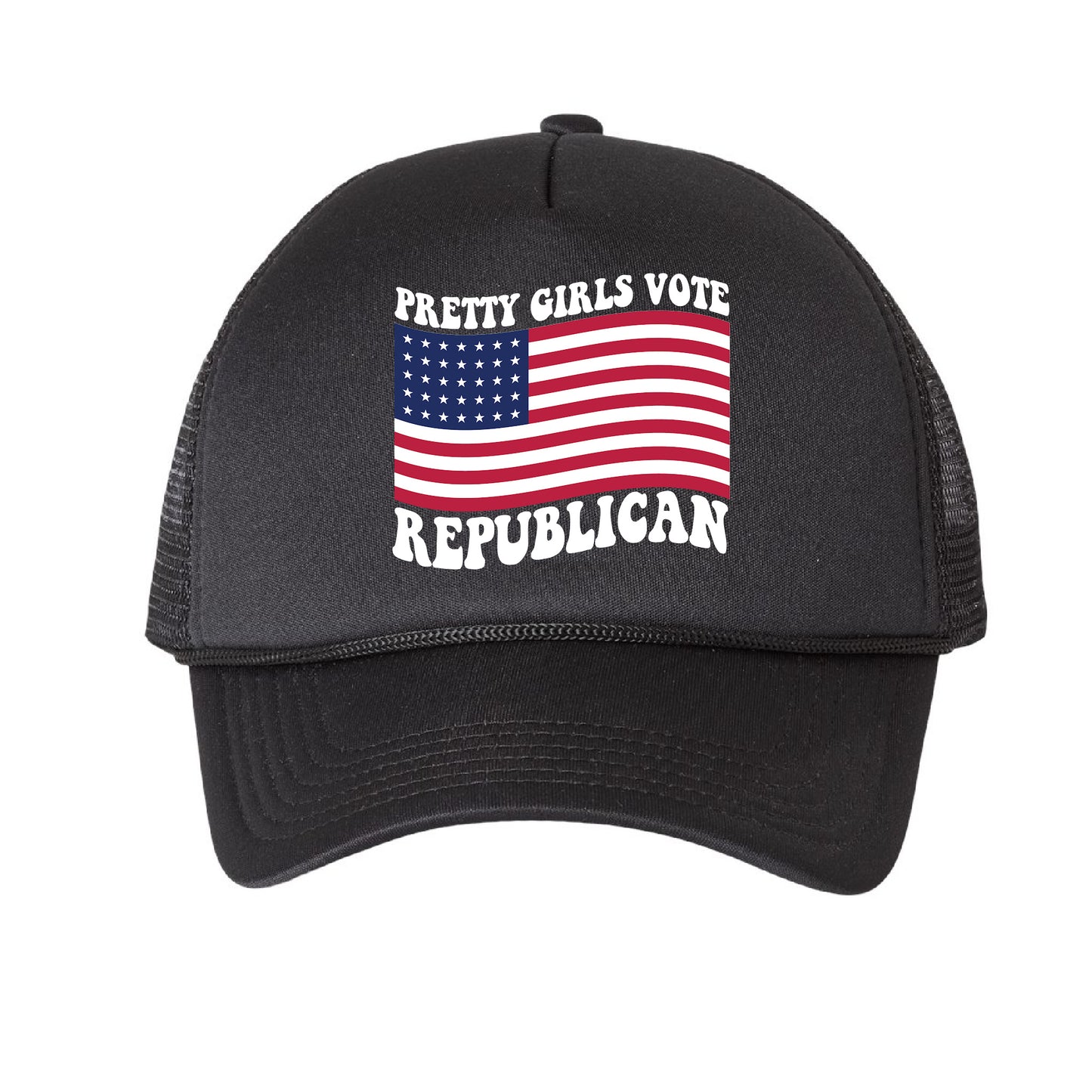 Pretty Girls Vote Republican Trucker Hat