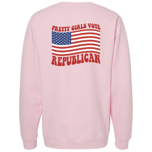 Pretty Girls Vote Republican Crewneck