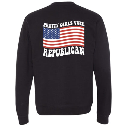 Pretty Girls Vote Republican Crewneck